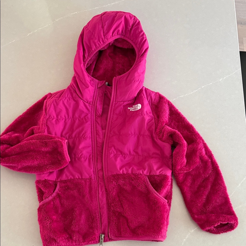 The North Face Fuchsia Hooded Jacket